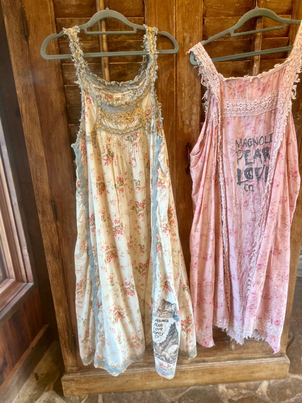 Magnolia Pearl Clementine Slip Dress with applique and Ric Rac Trim - Picture 5 of 9